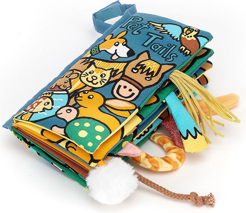 TEXTILNÍ KNÍŽKA JELLYCAT, DOMÁCÍ ZVÍŘÁTKA - obrázek 2