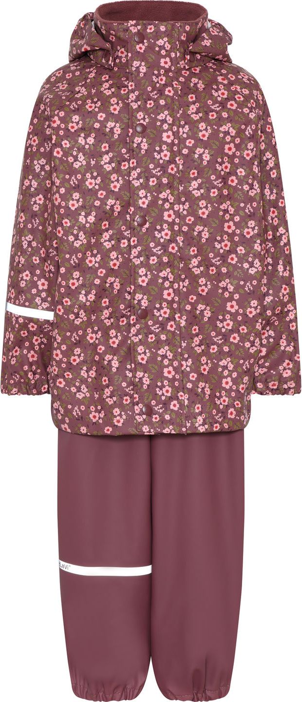 SET DO DEŠTĚ CELAVI, S KYTIČKAMI, NEZATEPLENÝ, ROSE BROWN Velikost: 100 - obrázek 1