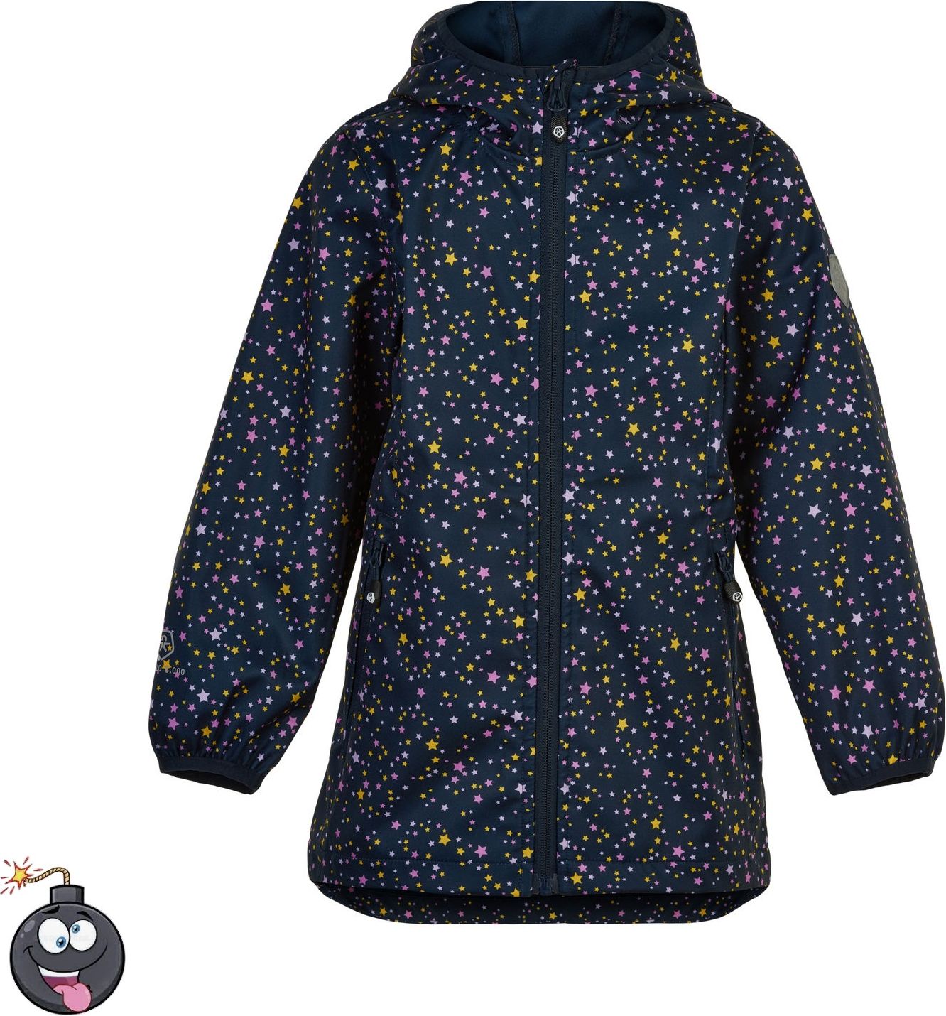 SOFTSHELLOVÁ BUNDA COLOR KIDS, TOTAL ECLIPSE Velikost: 104 - obrázek 1