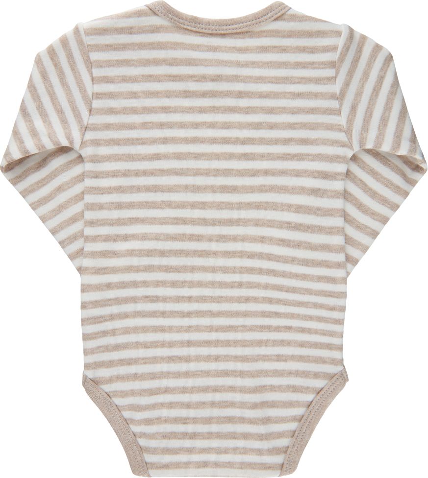 BODY FIXONI KOJENECKÉ, PRUHOVANÉ, SAND MELANGE Velikost: 56 - obrázek 2