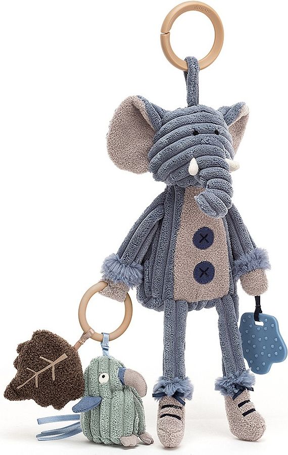 PLYŠOVÝ ACTIVITY SLON JELLYCAT, MANŠESTROVÝ, 28 CM - obrázek 1