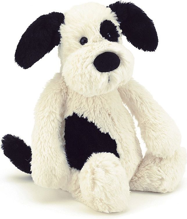 PLYŠOVÉ ŠTĚŇÁTKO JELLYCAT, ČERNO-BÍLÉ, 31 CM - obrázek 1