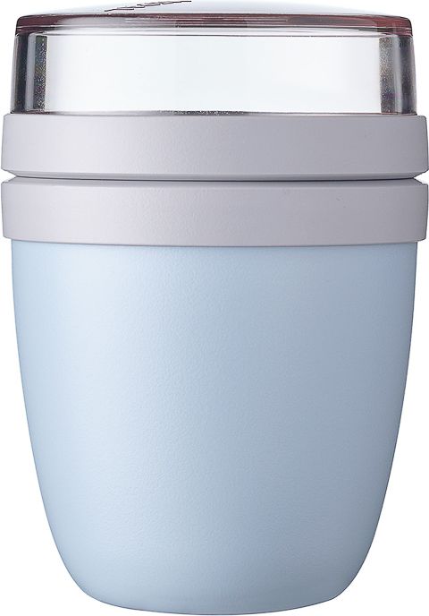 DÓZA NA JÍDLO MEPAL, ELLIPSE DĚLENÁ 300 + 120 ML, NORDIC BLUE - obrázek 1