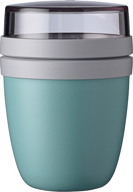 DÓZA NA JÍDLO MEPAL, ELLIPSE DĚLENÁ 300 + 120 ML, NORDIC GREEN - obrázek 1