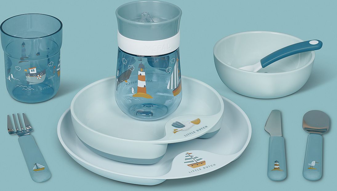 DĚTSKÝ TRÉNOVACÍ HRNEK MEPAL 360°, MIO 300 ML, LITTLE DUTCH - NÁMOŘNICKÝ ZÁLIV - obrázek 5