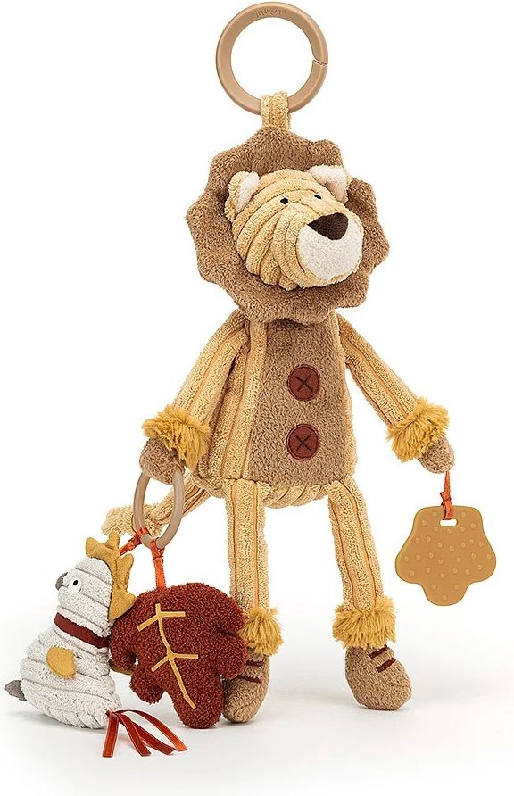 PLYŠOVÝ ACTIVITY LEV  JELLYCAT, MANŠESTROVÝ, 28 CM - obrázek 1