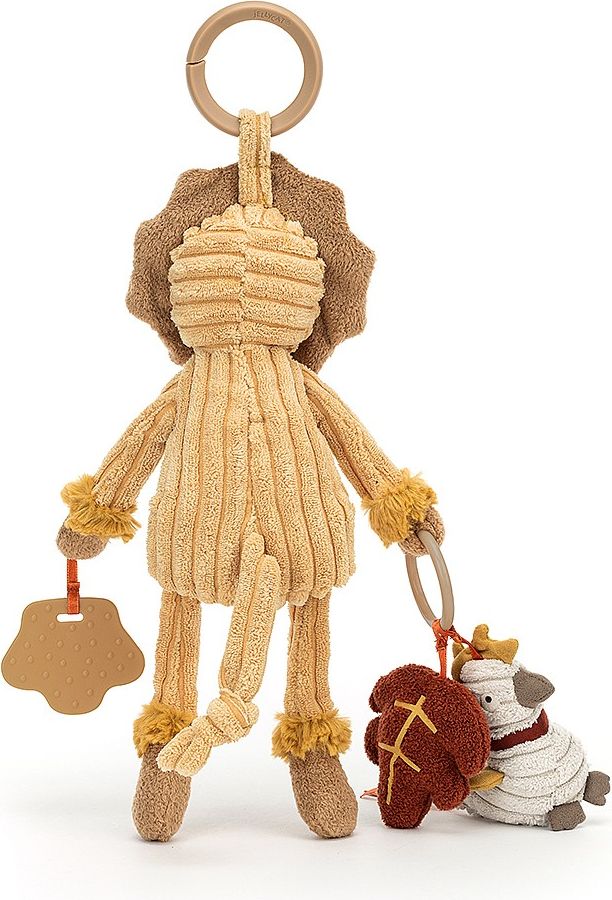 PLYŠOVÝ ACTIVITY LEV  JELLYCAT, MANŠESTROVÝ, 28 CM - obrázek 3