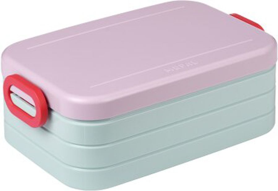 SVAČINOVÝ BOX MEPAL, BENTO MIDI 900 ML, STRAWBERRY VIBE - LIMITOVANÁ EDICE - obrázek 1