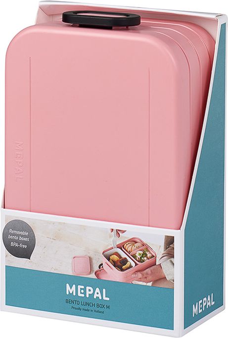 SVAČINOVÝ BOX MEPAL, BENTO MIDI 900 ML, NORDIC PINK - obrázek 3