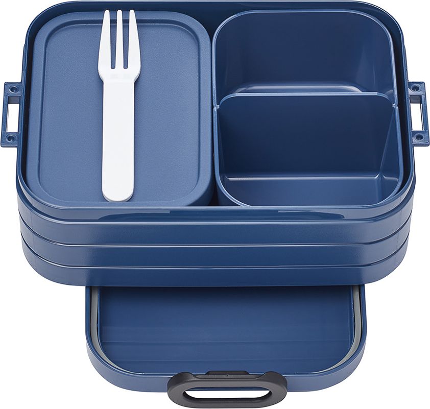 SVAČINOVÝ BOX MEPAL, BENTO MIDI 900 ML, NORDIC DENIM - obrázek 2