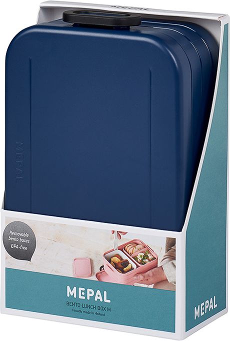 SVAČINOVÝ BOX MEPAL, BENTO MIDI 900 ML, NORDIC DENIM - obrázek 3