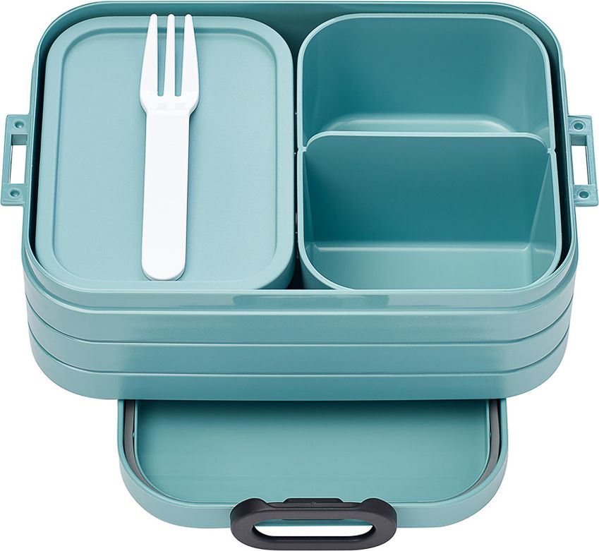 SVAČINOVÝ BOX MEPAL, BENTO MIDI 900 ML, NORDIC GREEN - obrázek 3