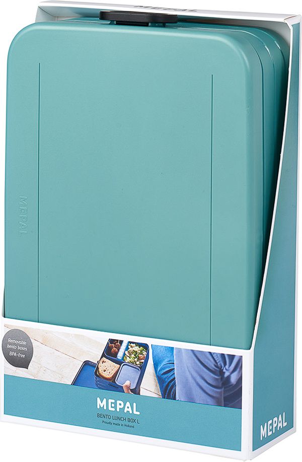SVAČINOVÝ BOX MEPAL, BENTO LARGE 1.5 L, NORDIC GREEN - obrázek 3