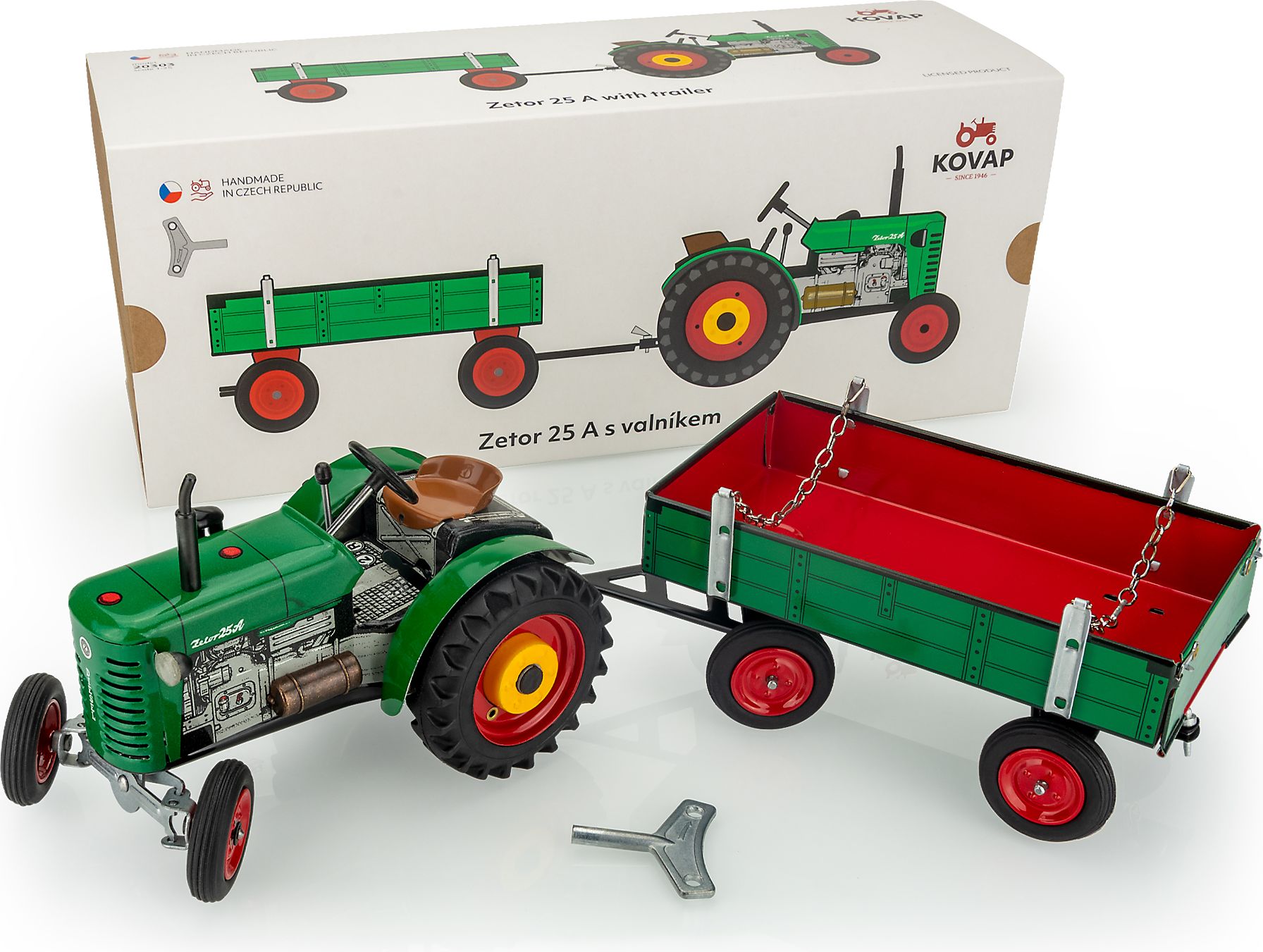 KOVAP Zetor 25 A s valníkem - obrázek 3