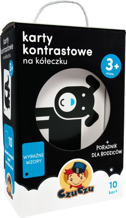 Czuczu Černobílé karty pro miminka - Pejsek - obrázek 5