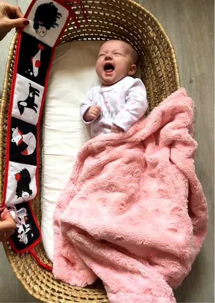 Baby Senses Černobílé leporelo - Prasátko - obrázek 11