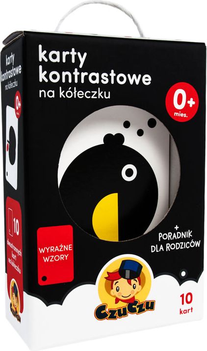 Czuczu Kontrastní karty pro miminko - Rybička - obrázek 5