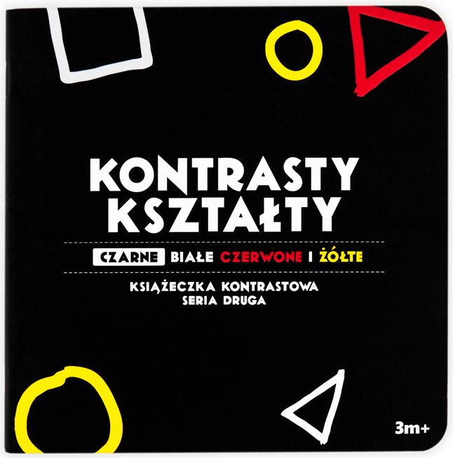 Papa Mili Černobílá stimulační kniha - Kontrasty - obrázek 1