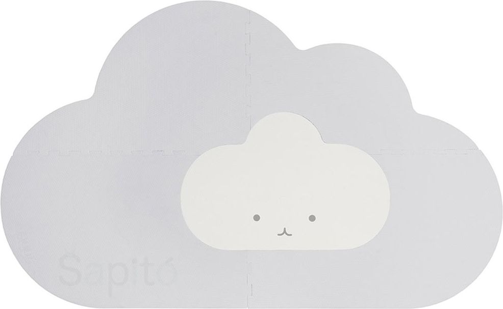 Quut Playmat S - Herní podložka Obláček – šedá - obrázek 1