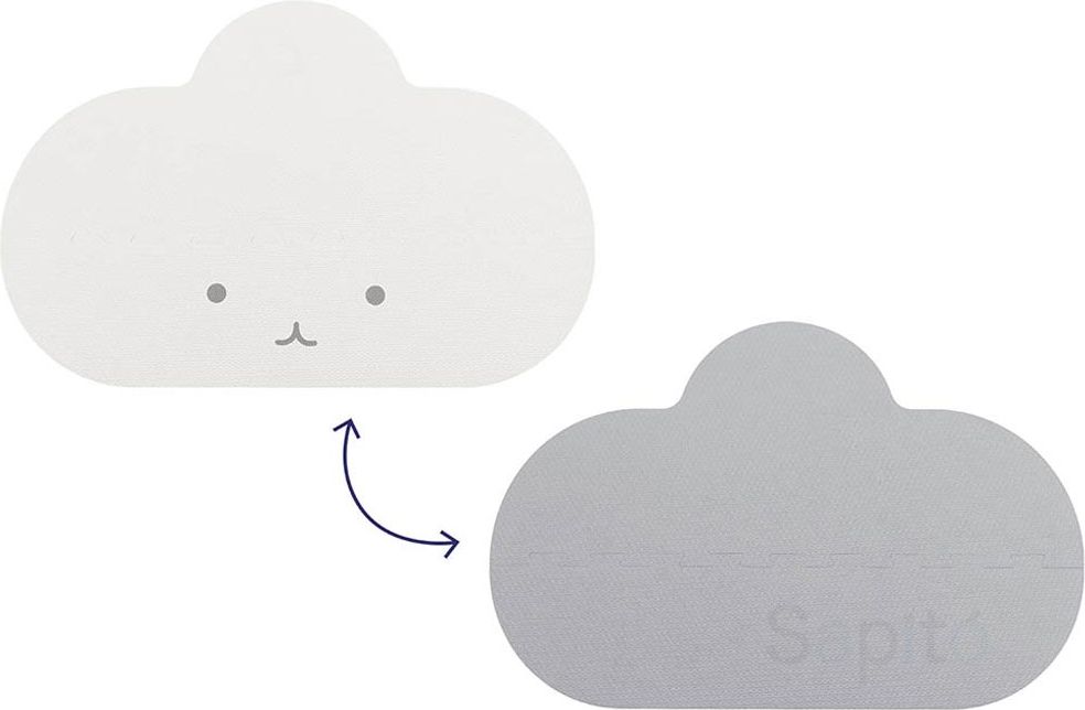 Quut Playmat S - Herní podložka Obláček – šedá - obrázek 8
