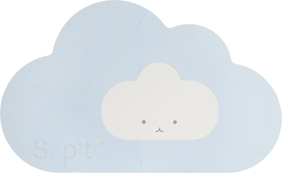 Dětská herní podložka Quut Playmat L – světle modrá - obrázek 1