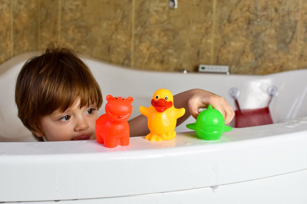 Hencz Toys Hračky do vany - 3 ks + taška - obrázek 3