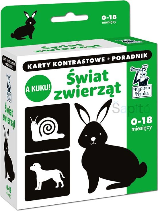 KapitanNauka Novorozenecké kartičky - Králíček - obrázek 1