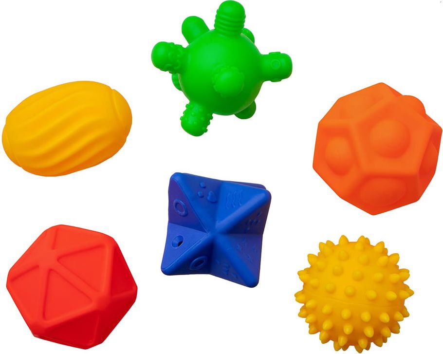 Hencz Toys Senzorické míčky -  6 ks - obrázek 2