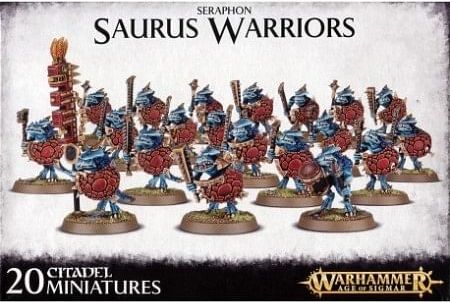 Warhammer: Age of Sigmar - Seraphon Saurus Warriors - obrázek 1