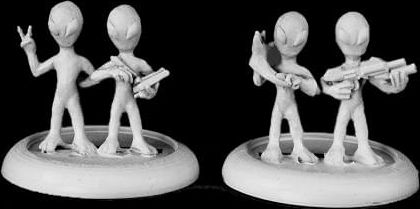 Figurky alienů - obrázek 1