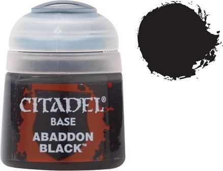 Citadel Base: Abaddon Black 12ml - obrázek 1