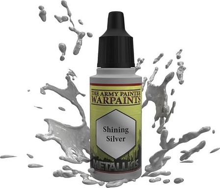 Warpaints Shining Silver 18ml - obrázek 1