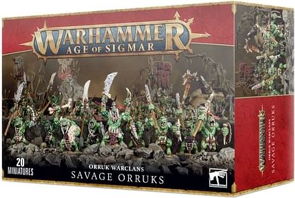 Warhammer: Age of Sigmar - Bonesplitterz Savage Orruks - obrázek 1