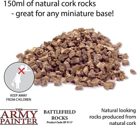 Dekorace Army Painter - Battlefield Rocks, posyp - obrázek 2