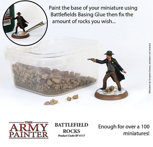 Dekorace Army Painter - Battlefield Rocks, posyp - obrázek 3