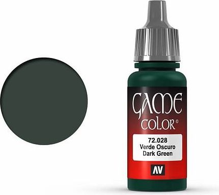Vallejo: Game Color Dark Green 17ml - obrázek 1