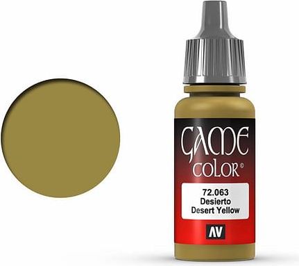 Vallejo: Game Color Desert Yellow 17ml - obrázek 1