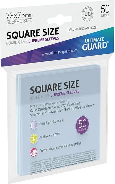 Obaly na karty 73 x 73 mm (Ultimate Guard Supreme) - obrázek 3