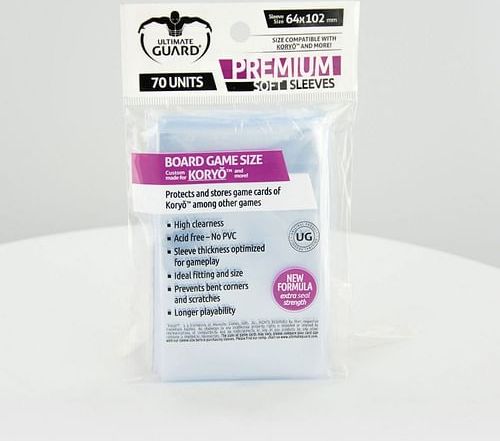 Obaly na karty 64 x 102 mm - (Ultimate Guard Premium Soft) - obrázek 1