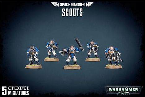 Warhammer 40000: Space Marine Scouts - obrázek 1
