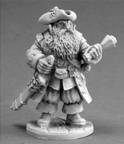 Figurka Pirátského kapitána Barnabáše - obrázek 1