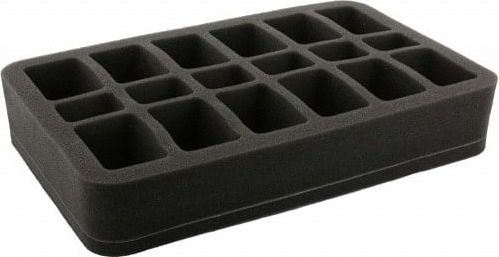 Pěnový pořadač Feldherr 50 mm, 12 středních a 6 malých slotů FoW - obrázek 1