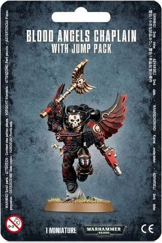 Warhammer 40000: Blood Angels Chaplain with Jump Pack - obrázek 1