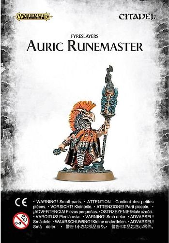 Warhammer: Age of Sigmar - Fyreslayers Auric Runemaster - obrázek 1