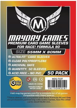 Obaly na karty 55 x 80 mm (Mayday Premium) - obrázek 1