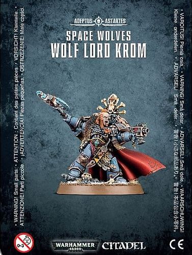 Warhammer 40000: Space Wolves Wolf Lord Krom - obrázek 1