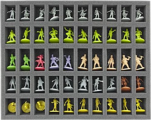 Pěnový pořadač Feldherr pro Zombicide 50 slotů - obrázek 2