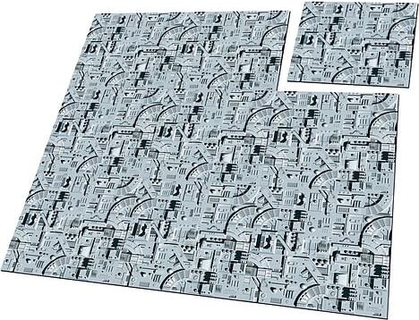 Herní podložka Ultimate Guard Battle-Tiles 1 Starship (9 ks) - obrázek 1