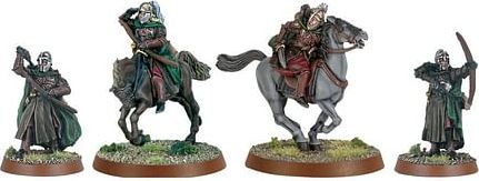 LoTR Strategy Battle Game: Rohan Outriders (4 figures) - obrázek 1