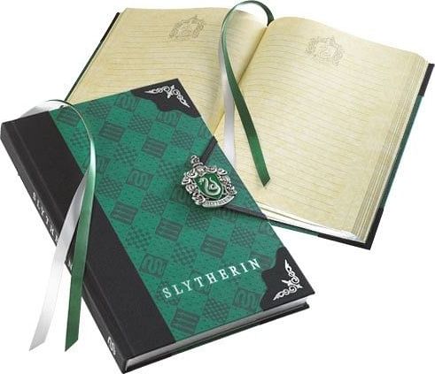 Noble Collection Zápisník Harry Potter - Zmijozelský deník B5 - obrázek 1